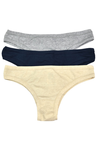 GD139-1H100 Cotonella brazil 3 darabos bugyi - pamut, érzéki illeszkedés, mindennapi kényelem