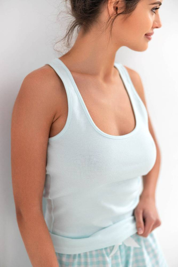 Sensis Priscilla pizsama blúz - menta