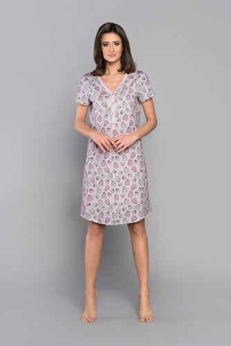 Dolce Női rövid ujjú ing Italian Fashion - nyomtatás