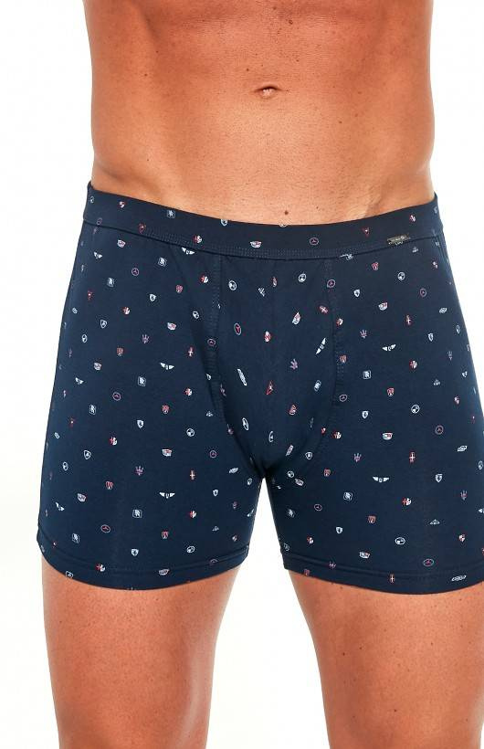 904/87 Prime Bokserki męskie Cornette - granatowy