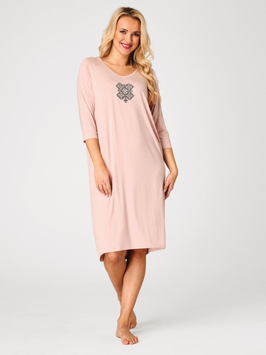 Key LND 731 női hálóing barack színű viszkózból