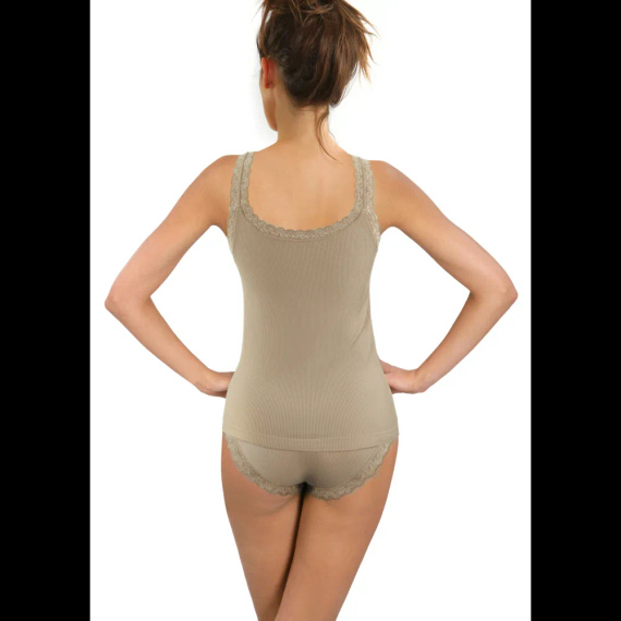 Sesto Senso 6109 női top csipkével varrás nélküli rugalmas kényelmes sabia