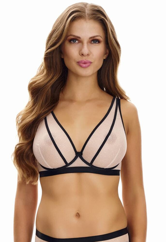 2470 Soft bralette melltartó Lupoline-bézs fekete