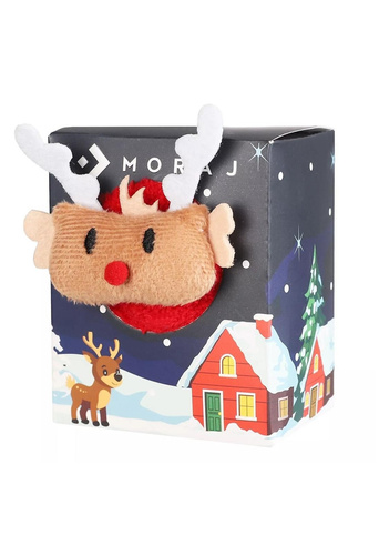 CSLS 250-031 ABS Moraj piros karácsonyi uniszex zokni dobozban