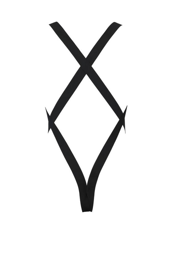 Leon Férfi bodysuit Passion fekete