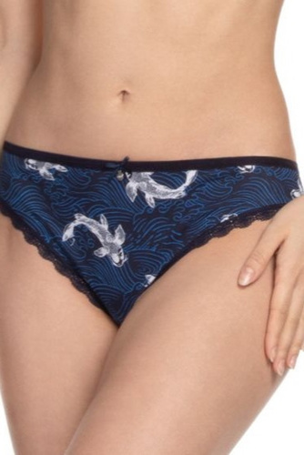 LAMA L-1479MB - női pamut mini bikinialsó 2 darab
