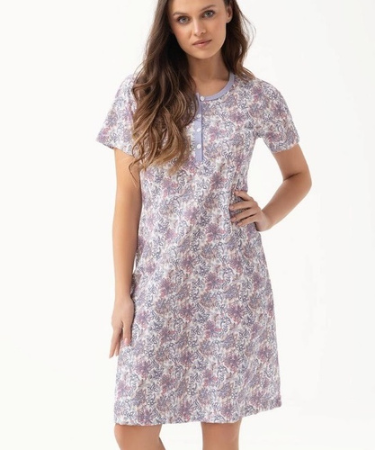 260 Luna női hálóing - sás, pamut, klasszikus