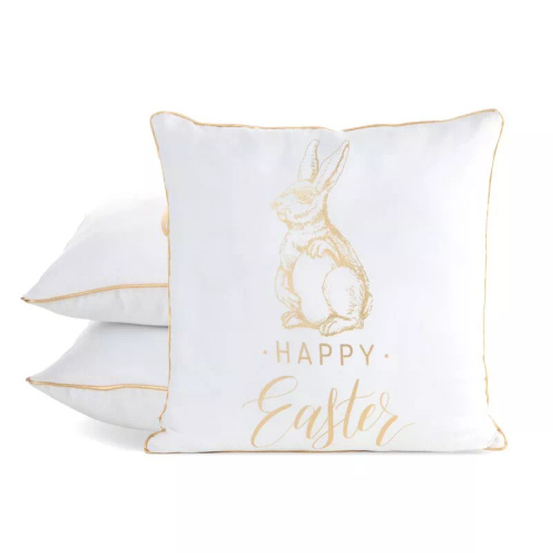Eurofirany Wiosna 43 – dekoratív húsvéti párnahuzat stílusos
