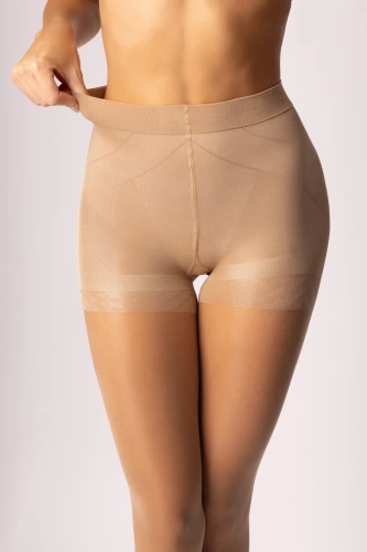 Push up Női harisnya 15 DEN | Modellezés, Átlátszó, Hátemelő hatás Mona bézs