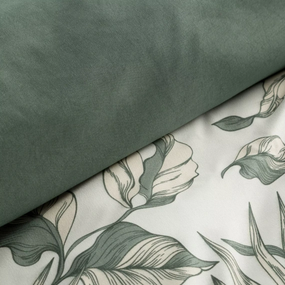Donna Design 91 ágynemű virágmintás kétoldalas puha cipzáras