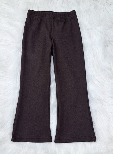 Bambarillo csokoládé bordázott bordás alsó - bordázott kötött, pamut elasztánnal