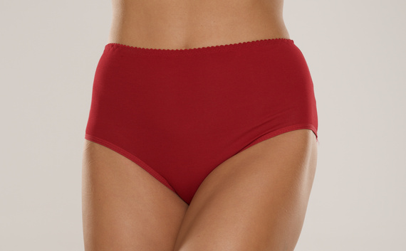 018 Sara Magas szárú alsónadrág De lafense - bordó