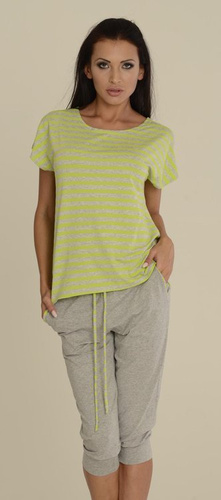 540 Jovite női pizsama - lime zöld