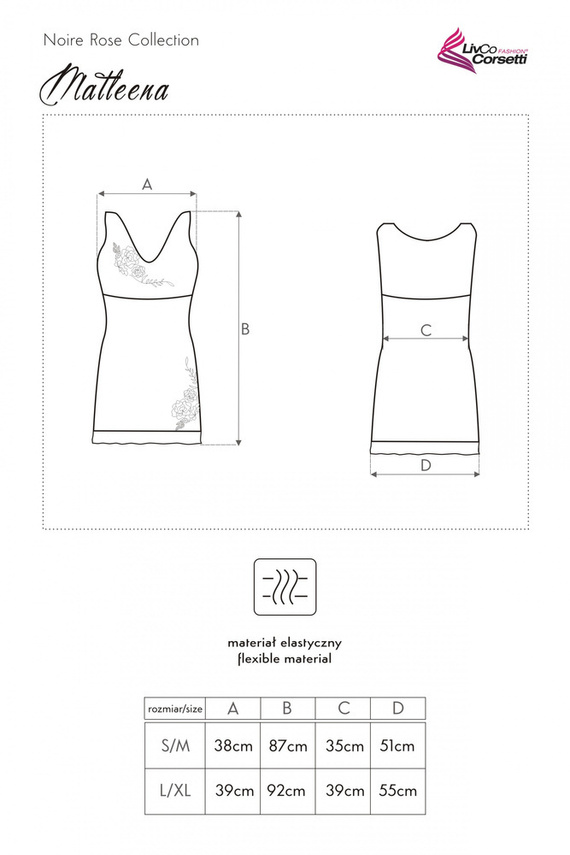 Matleena LC 90366 LivCo LivCo Corsetti Fashion női alsóing