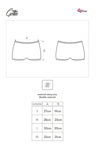 Gottia LC 6051 Női rövidnadrág LivCo Corsetti Divat fehér