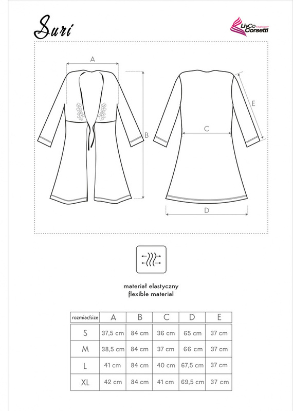 Suri LC 90021 Női köntös LivCo Corsetti LivCo Corsetti