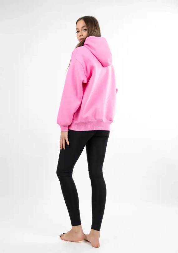DK-K-B10 DKaren pink - női leggings és blúz szett, kényelmes és stílusos