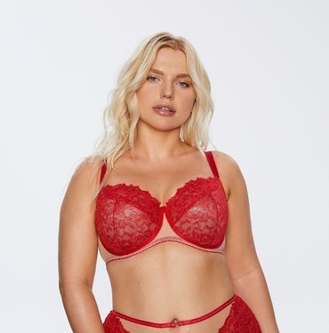 SC-798 Mind Love II Soft melltartó Kinga piros