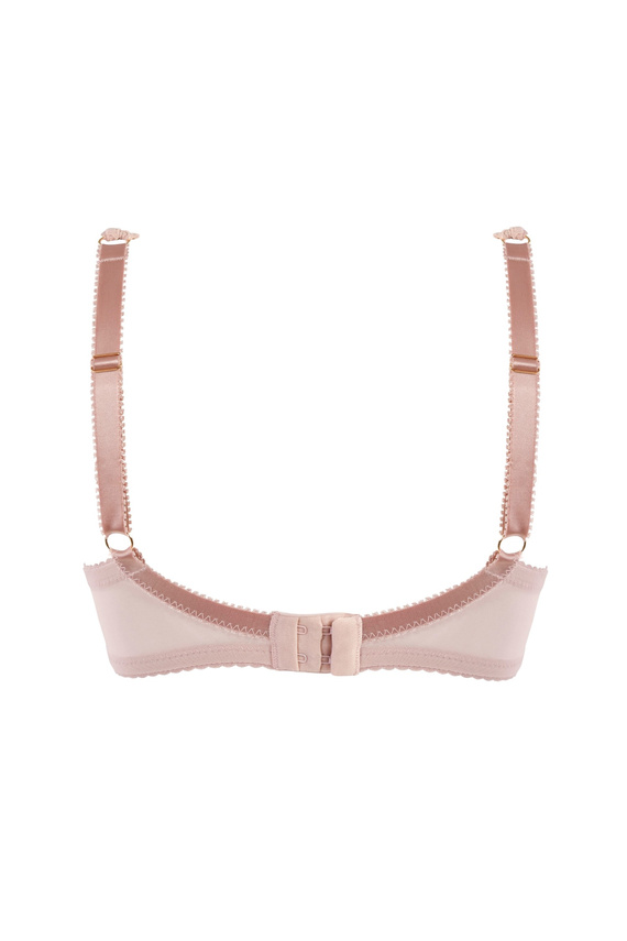 Mediolano Jasmin 19152 bralette melltartó csipke púder V kivágás