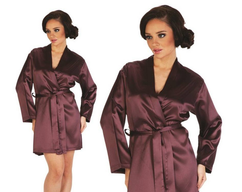 797 Classic Forex női köntös - szilva/szilva