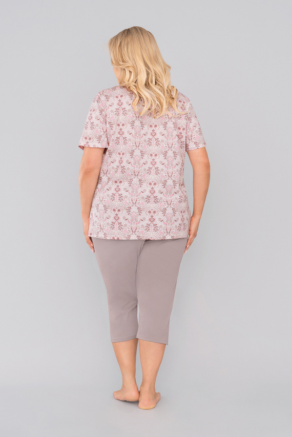 Kalmia Női pizsama rövid ujjú, 3/4 nadrág Olasz divat-print