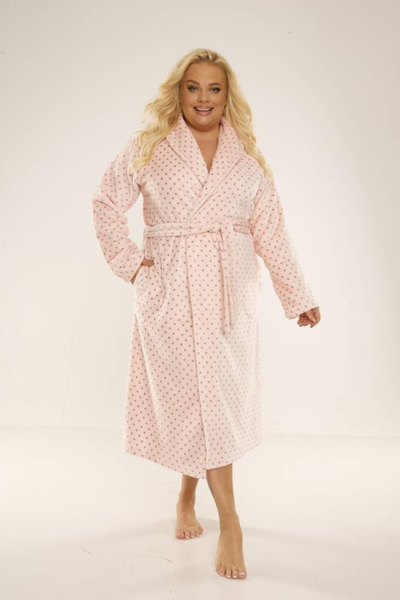 548 Melanie hosszú Forex női fürdőköpeny - lazac