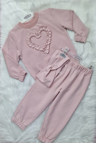 Mia Gyermek pulóver Bambarillo füstös rózsaszín - pamut és elasztán, puha kötött pulóver | Kényelem és stílus | Kényelem és stílus