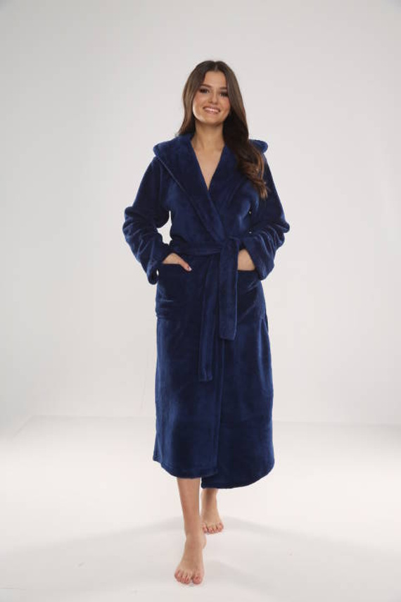 807 Luna II Női hosszú női köntös Forex - sötétkék