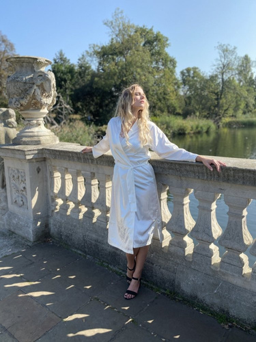 798 Klasszikus női háziköntös Forex - gyöngyház