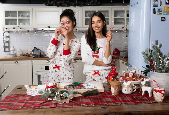 Samantha Sensis női pizsama -ecru színű