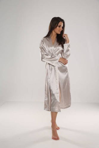 798 Klasszikus női háziköntös Forex - bézs