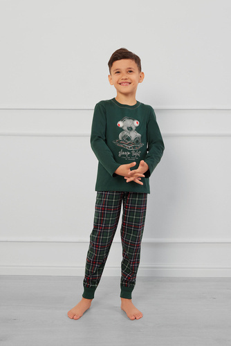 Fogo Gyermek pizsama Italian Fashion - zöld/print