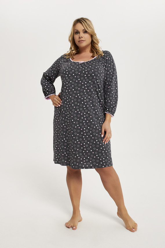 Antilia 3/4 ujjú hálóing Olasz divat - print