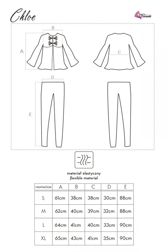 Chloe LC 90038 Női pizsama LivCo Corsetti Fashion LivCo Corsetti Divat