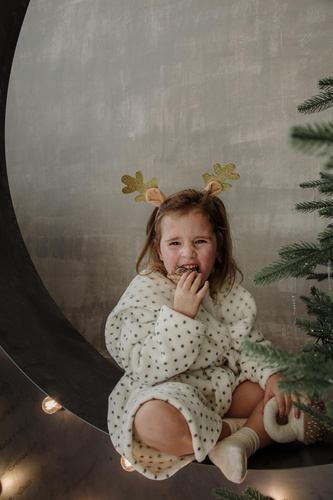 367 Melanie Forex Gyermek fürdőköpeny - ekrü színű