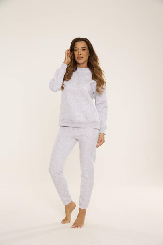 812 Indigó női tréningruha forex - világos melange