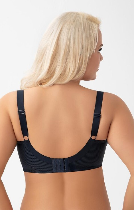 K 974 Anika Gorsenia tengerészkék színű, puha melltartó, puha, stabil és kényelmes