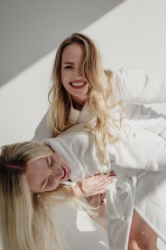 709 Manuela Forex női köntös - fehér