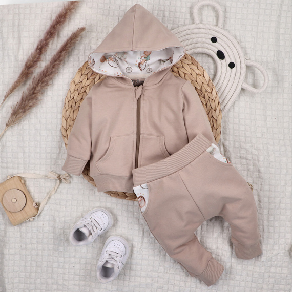 ABN-5592 Circus gyermek Nini melegítőnadrág - 100% organikus pamut, puha és biztonságos