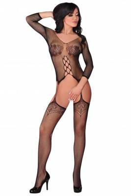 Dalitso LC 17287 Bodystocking body harisnyával LivCo Corsetti