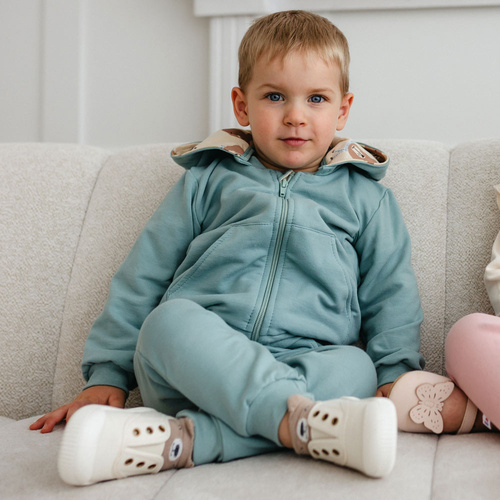 Beary Cool Eevi tréningruha szett - zsálya, fülbevalós felső és nadrág