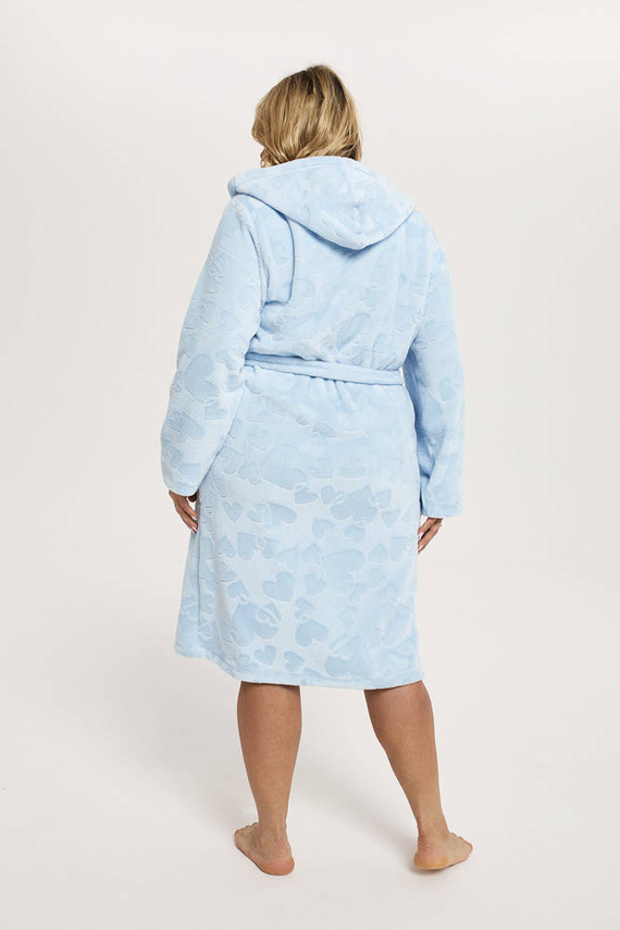 Misti Női fürdőköpeny Italian Fashion - kék