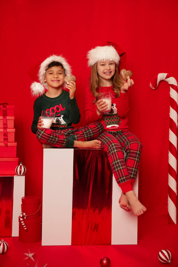 Tess Gyermek pizsama Italian Fashion - zöld/print