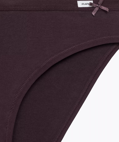 Figs 3CLP-002 Sport Atlantic - pamut, klasszikus szabás, 3 db dobozonként bézs/bor/lila