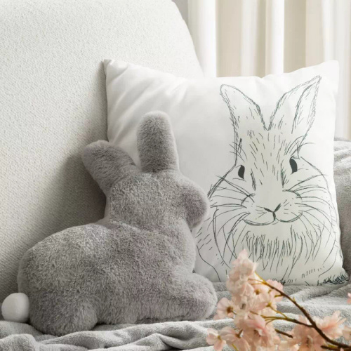 Eurofirany Wiosna 139– dekoratív húsvéti párnahuzat stílusos