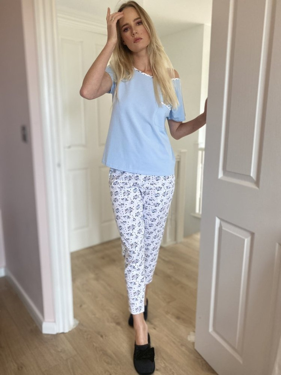 434 Maribell Forex Női pizsama - kék