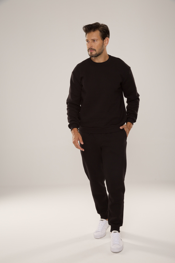 813 Indigo Férfi edzőruha a De Lafense-től - fekete