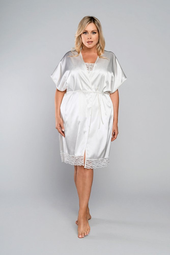 Touch Rövid ujjú fürdőköpeny Italian Fashion - ekrü színű