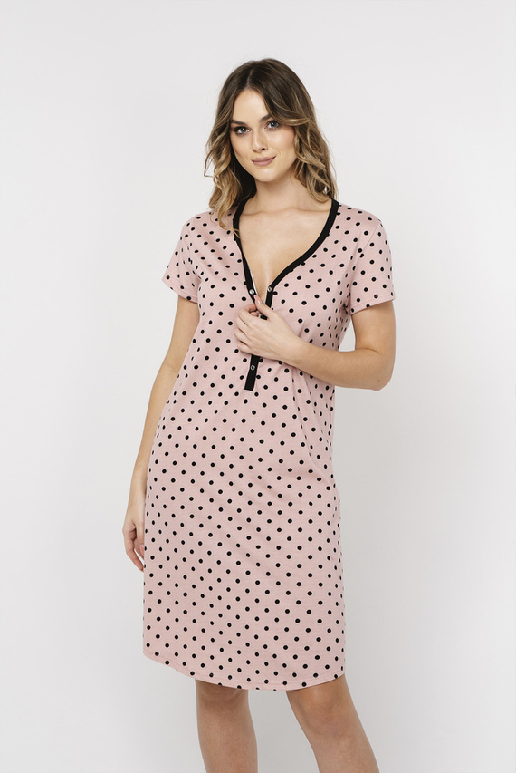 Buscato rövid ujjú hálóing Olasz divat - print