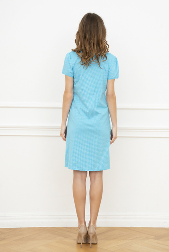 Joy Terhesség és szoptatás ing olasz divat - türkizkék